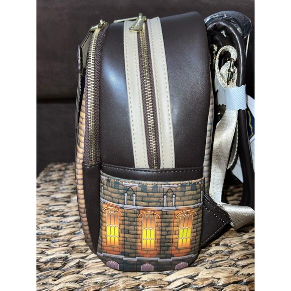 Loungefly Harry Potter Hogwarts Great Hall Mini Backpack - Picture 3 of 8